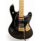Used Sterling by Music Man Jared Dines Artist Series Stingray Black and Gold Solid Body Electric Guitar thumbnail