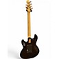 Used Sterling by Music Man Jared Dines Artist Series Stingray Black and Gold Solid Body Electric Guitar