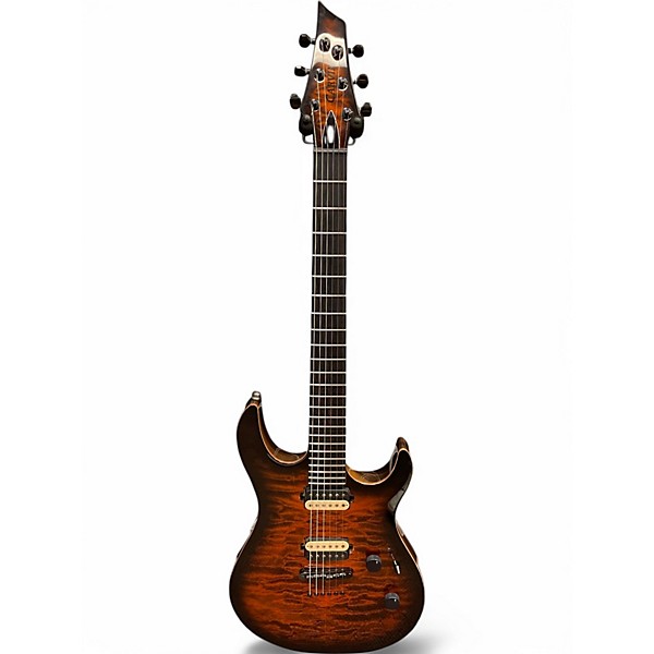 Used Carvin dc600 deep orange burst Solid Body Electric Guitar