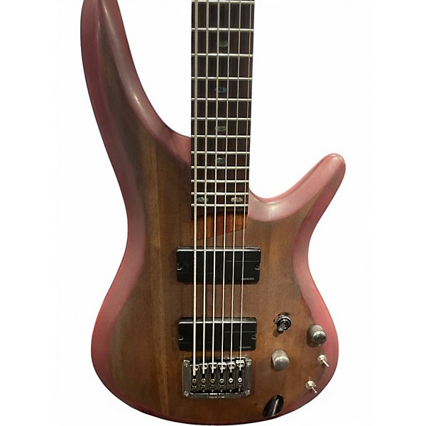 Used Ibanez SRC6 Natural Electric Bass Guitar