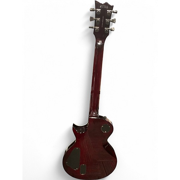 Used ESP LTD EC1000 Deluxe Trans Red Solid Body Electric Guitar