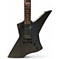 Used ESP James Hetfield Snakebyte Black Satin Solid Body Electric Guitar