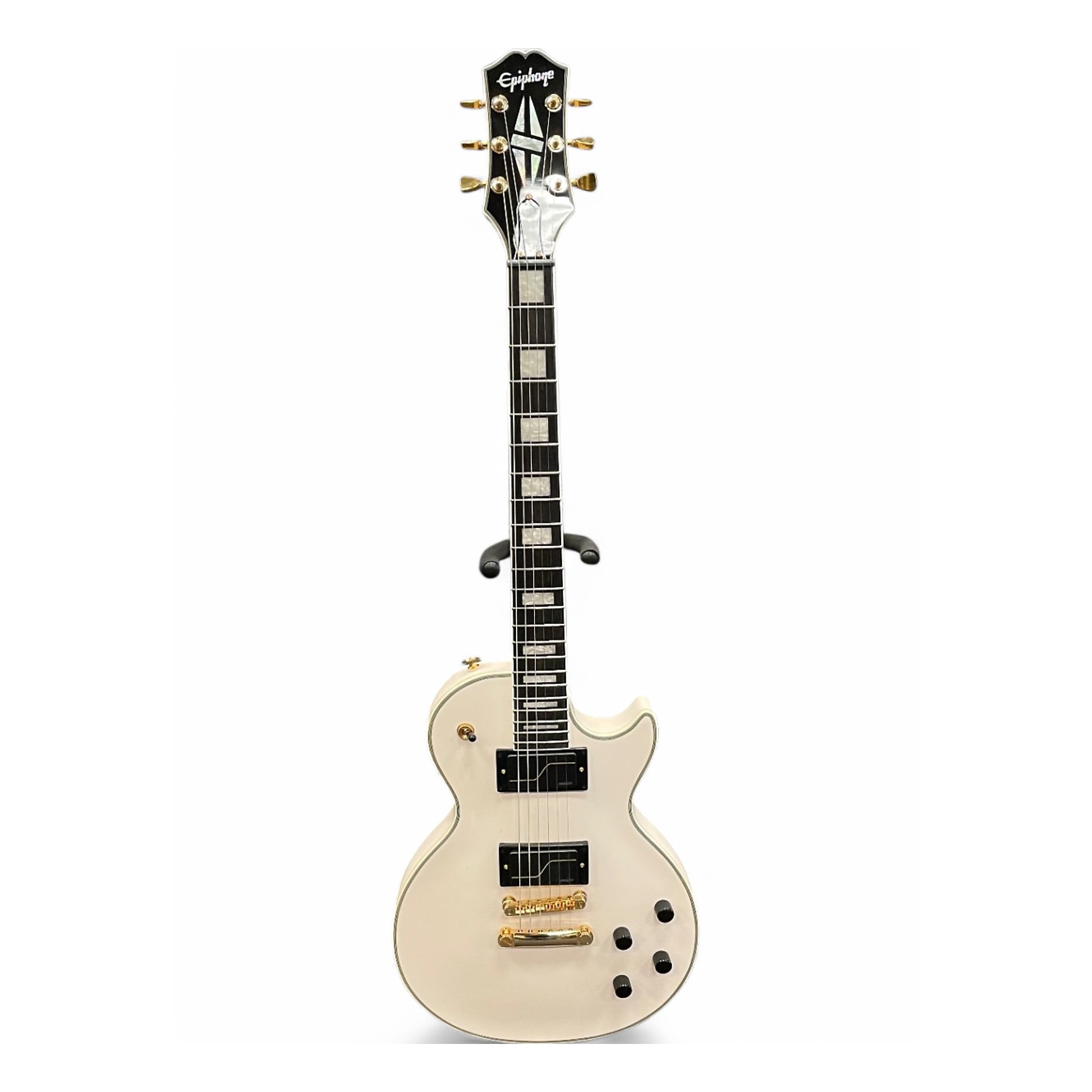 Used Epiphone Matt Heafy Les Paul Custom Origins Bone White Solid