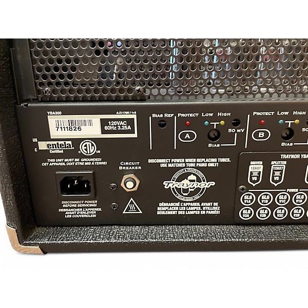 Used Traynor YBA-300 Tube Bass Amp Head