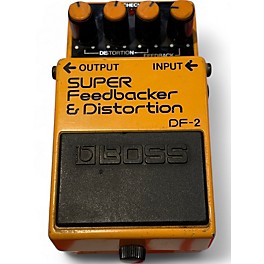 Used BOSS DF2 Super Feedbacker and Distortion Effect Pedal
