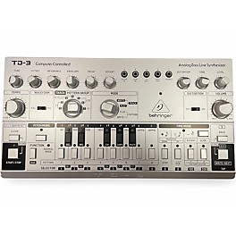 Used Behringer TD-3 Analog Bass Line Synthesizer
