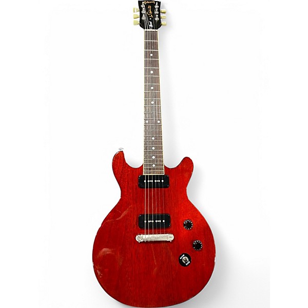Used 2015 Gibson Les Paul Special Double Cut Chrome Red Solid Body Electric Guitar,Specials : American Fashion Style Bags On Sale