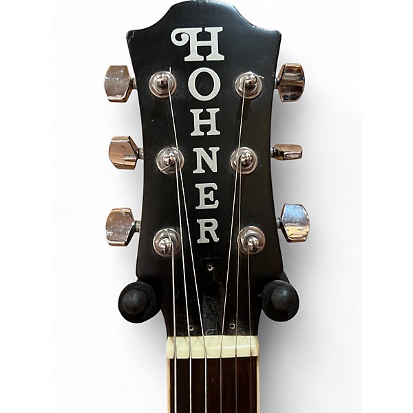 Used Hohner HR-200CE Black Acoustic Electric Guitar