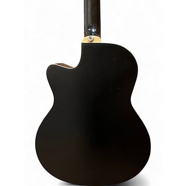 Used Hohner HR-200CE Black Acoustic Electric Guitar