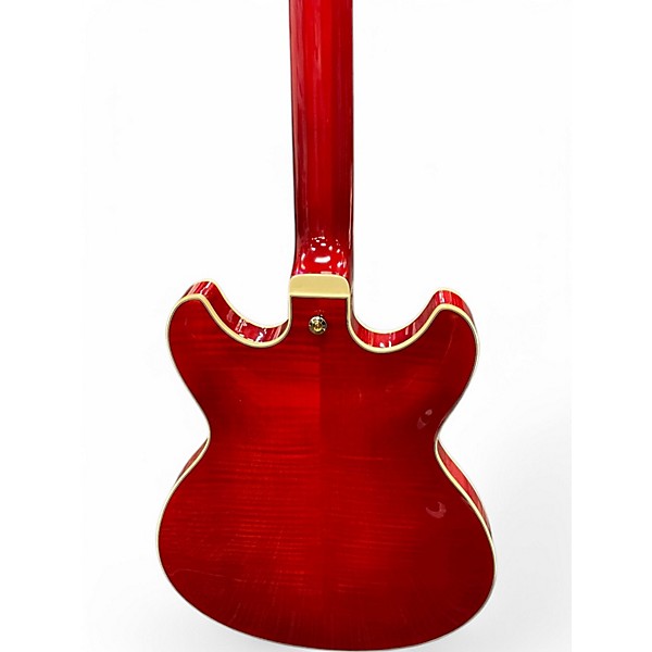 Used Ibanez AS93FM-TCD 5B-03 Trans Cherry Hollow Body Electric Guitar