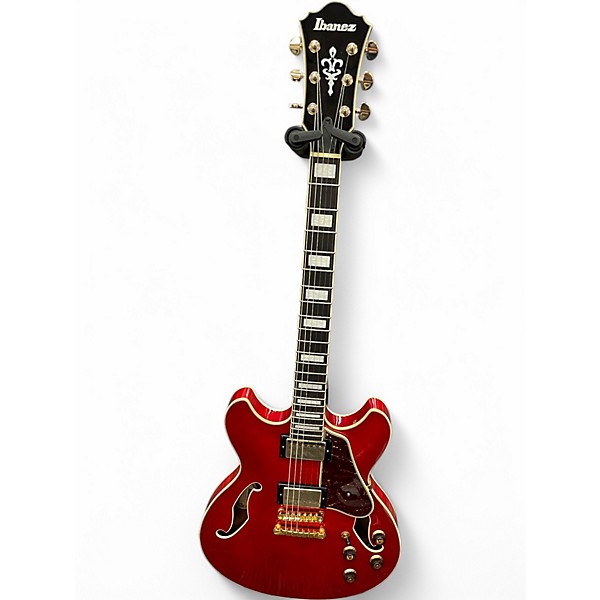Used Ibanez AS93FM-TCD 5B-03 Trans Cherry Hollow Body Electric Guitar