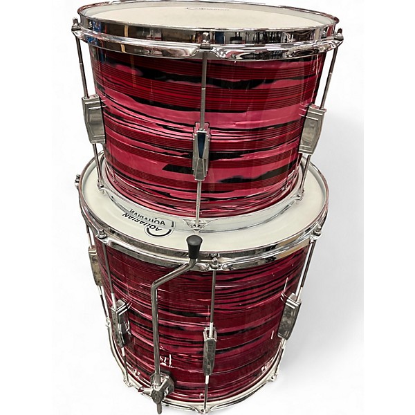 Used Ludwig 3 Piece Club Date Ruby Strata Drum Kit