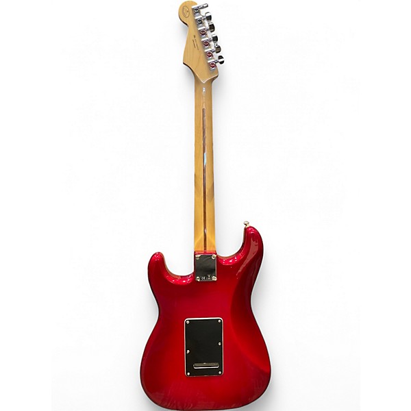 Used Fender Player Stratocaster Candy Apple Red Burst Solid Body Electric Guitar