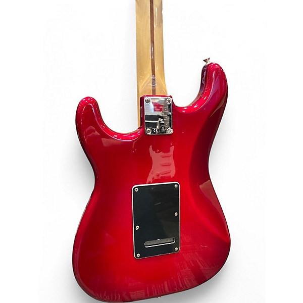 Used Fender Player Stratocaster Candy Apple Red Burst Solid Body Electric Guitar