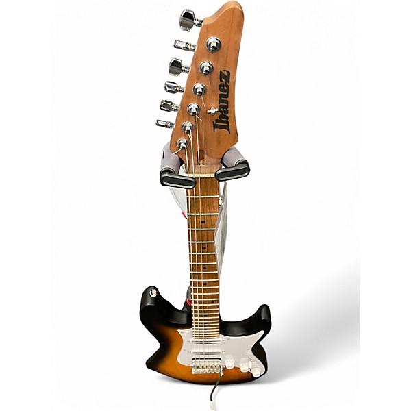 Used Ibanez Andy Timmons ATZ10P Matte Sunburst Solid Body Electric Guitar