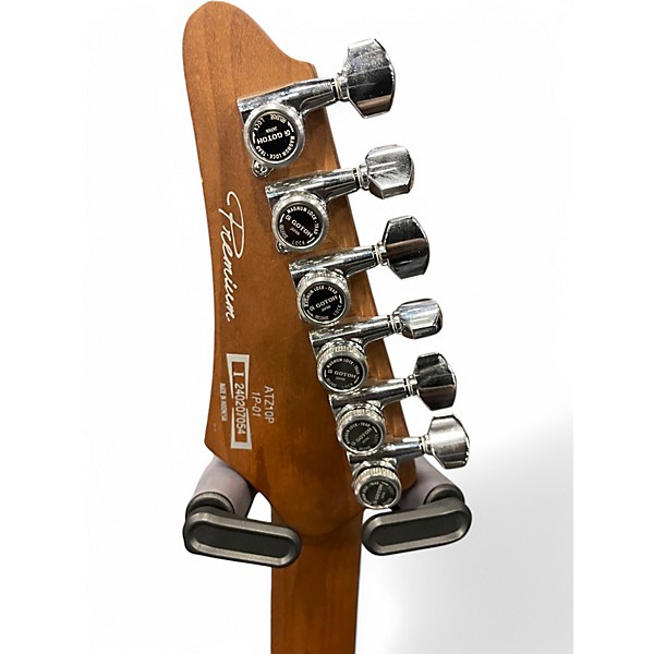 Used Ibanez Andy Timmons ATZ10P Matte Sunburst Solid Body Electric Guitar