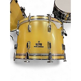 Used Pearl 3 Piece WOOD-FIBERGLASS GOLD Drum Kit