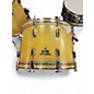 Used Pearl 3 Piece WOOD-FIBERGLASS GOLD Drum Kit thumbnail