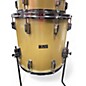 Used Pearl 3 Piece WOOD-FIBERGLASS GOLD Drum Kit