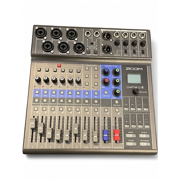 Used Zoom LIVETRAK L-8 Digital Mixer,New Products : American Fashion Style Bags On Sale