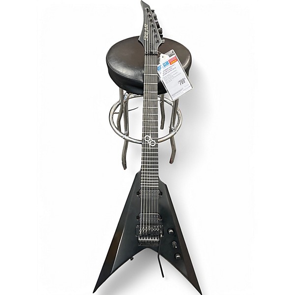 Used Washburn Parallaxe 7 string V Matte Black Solid Body Electric Guitar,New Products : American Fashion Style Bags On Sale