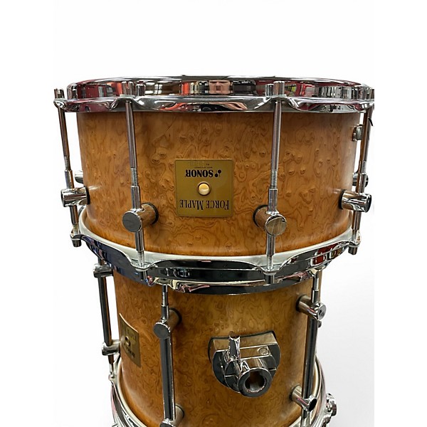 Used SONOR 5 Piece Force Maple Birdseye Maple Drum Kit