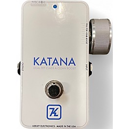 Used Keeley Katana Clean Boost Effect Pedal
