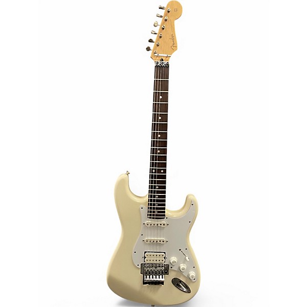 Used 1990 Fender MIJ HSS Stratocaster Olympic White Solid Body Electric Guitar,New Products : American Fashion Style Bags On Sale