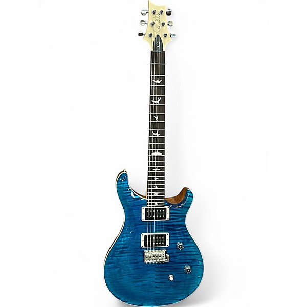 Used 2021 PRS CE24 Blue Matteo Solid Body Electric Guitar