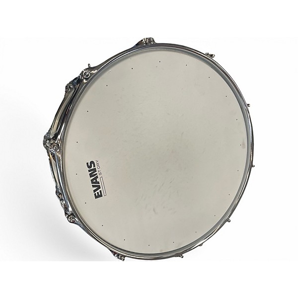 Used Gretsch Drums 6.5X14 BLACK NICKEL OVER STEEL BLACK NICKEL Drum