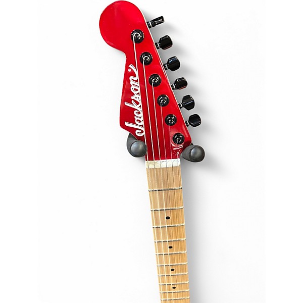 Used 2022 Jackson Pro Series Signature Gus G. San Dimas Candy Apple Red Metallic Solid Body Electric Guitar