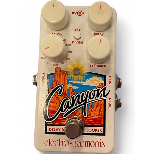 Used Electro-Harmonix Canyon Delay and Looper Effect Pedal
