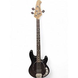 Used Sterling by Music Man STING RAY Black Electric Bass Guitar