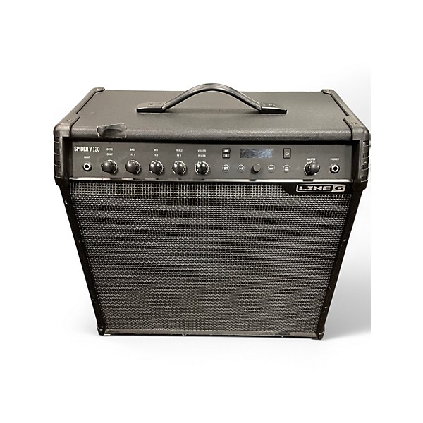 Used Line 6 Spider V 120 1x12 Guitar Combo Amp