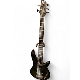Used Ibanez SRX505 Trans Black Electric Bass Guitar