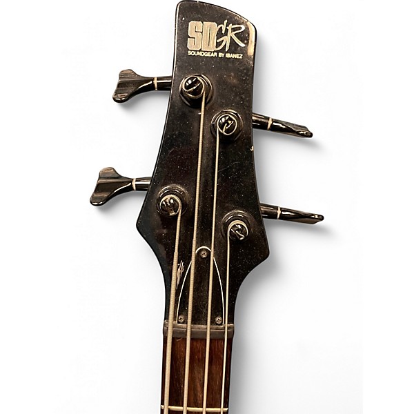 Vintage 1993 Ibanez SR800 Black Electric Bass Guitar