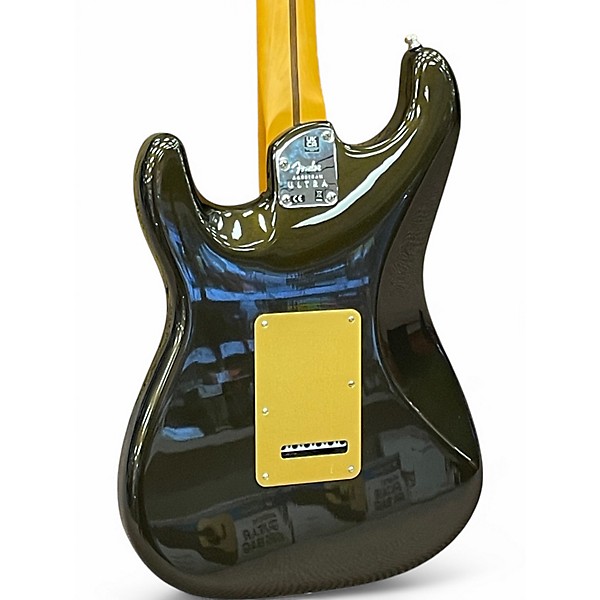 Used 2022 Fender American Ultra Stratocaster HSS Texas Tea Solid Body Electric Guitar