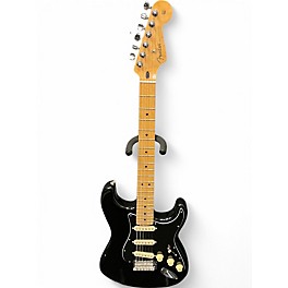 Used Fender Player Stratocaster Black Solid Body Electric Guitar