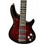 Used Schecter Guitar Research OMEN ELITE-5 BLACK CHERRY BURST Electric Bass Guitar