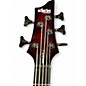 Used Schecter Guitar Research OMEN ELITE-5 BLACK CHERRY BURST Electric Bass Guitar