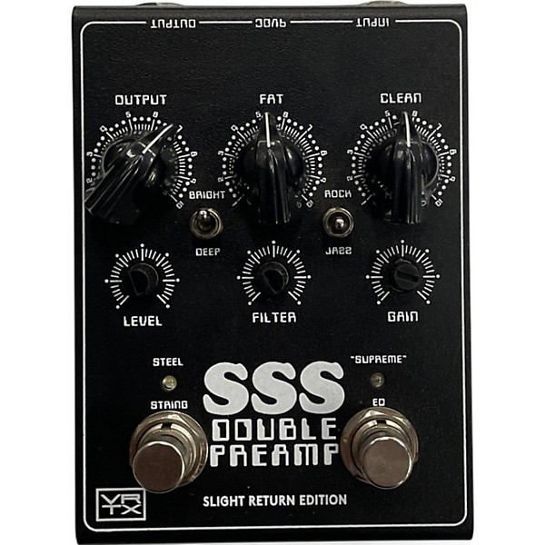 品質検査済 Used Vertex Pedal Effect PREAMP DOUBLE SSS Vertex Used ギター