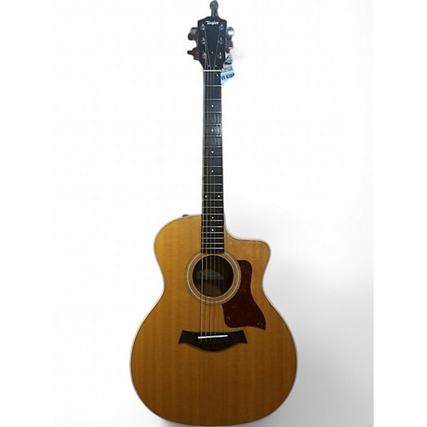 Used Taylor 214CE Natural Acoustic Electric Guitar,Specials : American Fashion Style Bags On Sale