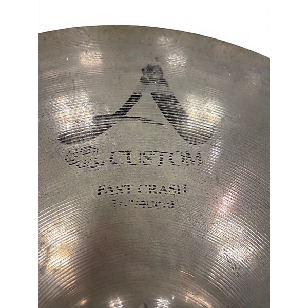 Used Zildjian 16in A Custom Fast Crash Cymbal