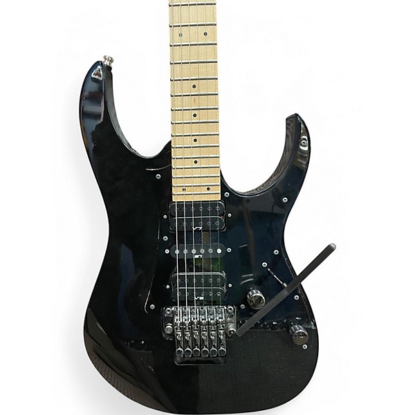 Used Ibanez RG3550MZ Prestige Series Black Solid Body Electric Guitar