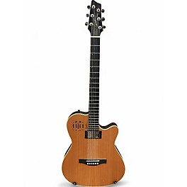 Used Godin A6 Ultra Natural Cedar Acoustic Electric Guitar