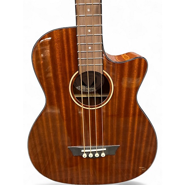 Used Dean EABC Natural Acoustic Bass Guitar