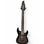 Used Jackson JS22Q-7 Trans Black Solid Body Electric Guitar thumbnail