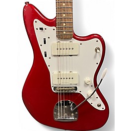 Used Fender Squier Jazzmaster Candy Apple Red Solid Body Electric Guitar