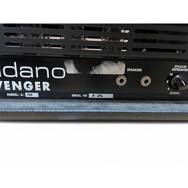 Used Soldano AVENGER A100 Tube Guitar Amp Head