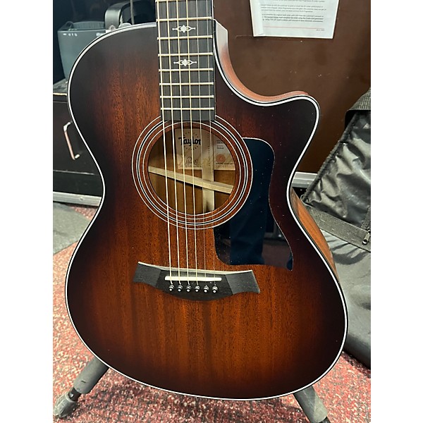 Used 2022 Taylor 322ce V-Class Grand Concert SHADED EDGE BURST Acoustic Electric Guitar